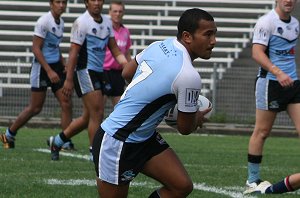 Sydney ROOSTERS v Cronulla SHARKS SG Ball rnd 7 action (Photo's : ourfootymedia)