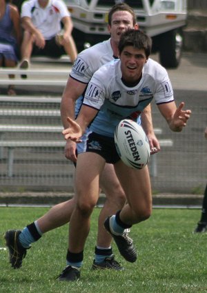Sydney ROOSTERS v Cronulla SHARKS SG Ball rnd 7 action (Photo's : ourfootymedia)