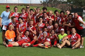 Illawarra STEELERS Harold Matthews Cup Team (Photo : Steve Montgomery / OurFootyTeam.com)