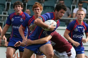 Newcastle KNIGHTS v Manly SEAEAGLES Matthews Cup 1/4 Finals action (Photo's : ourfootymedia)