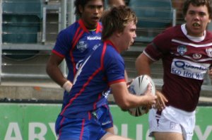 Newcastle KNIGHTS v Manly SEAEAGLES Matthews Cup 1/4 Finals action (Photo's : ourfootymedia)