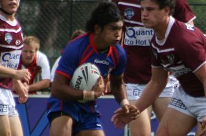 Newcastle KNIGHTS v Manly SEAEAGLES Matthews Cup 1/4 Finals action (Photo's : ourfootymedia)