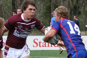 Newcastle KNIGHTS v Manly SEAEAGLES Matthews Cup 1/4 Finals action (Photo's : ourfootymedia)