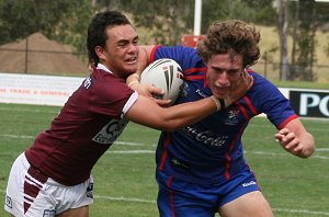 Newcastle KNIGHTS v Manly SEAEAGLES Matthews Cup 1/4 Finals action (Photo's : ourfootymedia)