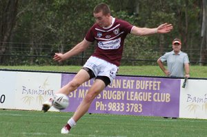 Newcastle KNIGHTS v Manly SEAEAGLES Matthews Cup 1/4 Finals action (Photo's : ourfootymedia)