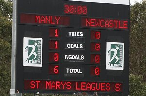 Newcastle KNIGHTS v Manly SEAEAGLES Matthews Cup 1/4 Finals action (Photo's : ourfootymedia)