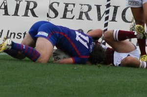 Newcastle KNIGHTS v Manly SEAEAGLES Matthews Cup 1/4 Finals action (Photo's : ourfootymedia)