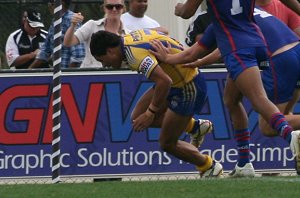 EELS v KNIGHTS HMC Semi Final Action (Photo's : ourfootymedia)