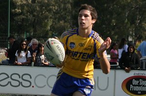 Mitchell Moses EELS v KNIGHTS Harold Matthew's Cup 2010 Semi Final Action (Photo's : Steve Montgomery / OurFootyTeam.com)