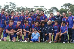 Newcastle KNIGHTS Harold Matthews Cup Semi Final Team (Photo : ourfootymedia)