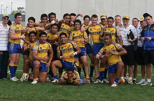 Parramatta EELS Harold Matthews Cup into the Grand Final (Photo : Steve Montgomery / OurFootyTeam.com)