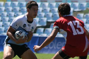 Cronulla SHARKS v Illawarra STEELERS rnd6 HMC action (Photo's : ourfootymedia)