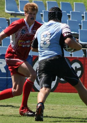 Cronulla SHARKS v Illawarra STEELERS - HAROLD MATTHEWS CUP rnd6 action (Photo's : ourfootymedia)