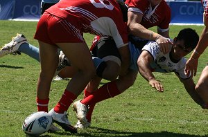 Cronulla SHARKS v Illawarra STEELERS rnd6 HMC action (Photo's : ourfootymedia)