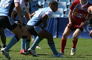 Cronulla SHARKS v Illawarra STEELERS rnd6 HMC action (Photo's : ourfootymedia)