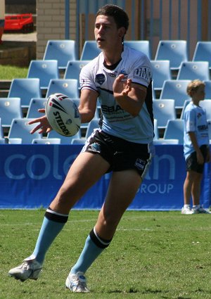 Cronulla SHARKS v Illawarra STEELERS rnd6 HMC action (Photo's : ourfootymedia)