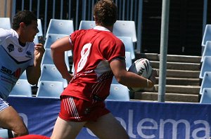 Cronulla SHARKS v Illawarra STEELERS - HAROLD MATTHEWS CUP rnd6 action (Photo's : ourfootymedia)