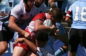 Cronulla SHARKS v Illawarra STEELERS - HAROLD MATTHEWS CUP rnd6 action (Photo's : ourfootymedia)