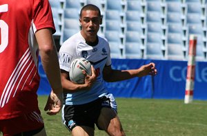 Cronulla SHARKS v Illawarra STEELERS - HAROLD MATTHEWS CUP rnd6 action (Photo's : ourfootymedia)