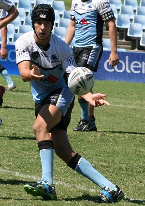 Cronulla SHARKS v Illawarra STEELERS - HAROLD MATTHEWS CUP rnd6 action (Photo's : ourfootymedia)
