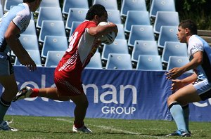 Cronulla SHARKS v Illawarra STEELERS - HAROLD MATTHEWS CUP rnd6 action (Photo's : ourfootymedia)