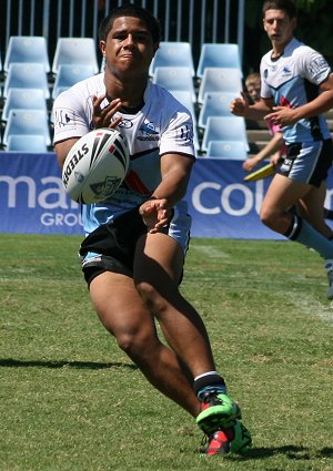 Cronulla SHARKS v Illawarra STEELERS - HAROLD MATTHEWS CUP rnd6 action (Photo's : ourfootymedia)