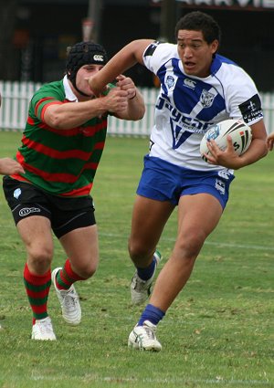 South Sydney RABBITOH'S v Canterbury Bankstown Bulldogs SG Ball Rnd 1 Action (Photo's : OurFootyMedia)