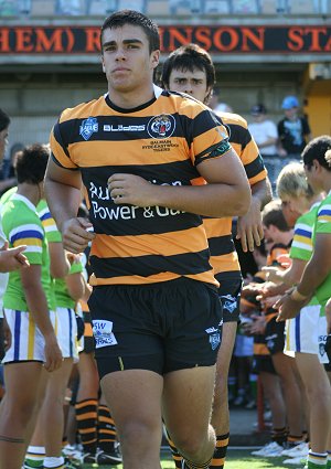 Balmain TIGERS v Canberra RAIDERS Rnd2 SG Ball Action (Photo's : OurFootyMedia) 