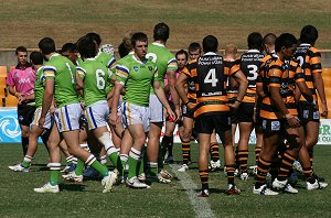 Balmain TIGERS v Canberra RAIDERS Rnd2 SG Ball Action (Photo's : OurFootyMedia) 