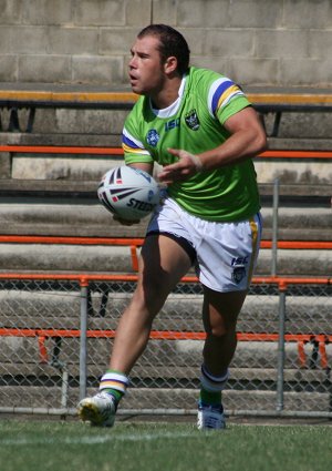 Balmain TIGERS v Canberra RAIDERS Rnd2 SG Ball Action (Photo's : OurFootyMedia) 