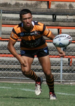 Balmain TIGERS v Canberra RAIDERS Rnd2 SG Ball Action (Photo's : OurFootyMedia) 