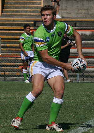 Balmain TIGERS v Canberra RAIDERS Rnd2 SG Ball Action (Photo's : OurFootyMedia) 