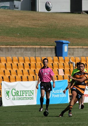 Balmain TIGERS v Canberra RAIDERS Rnd2 SG Ball Action (Photo's : OurFootyMedia) 