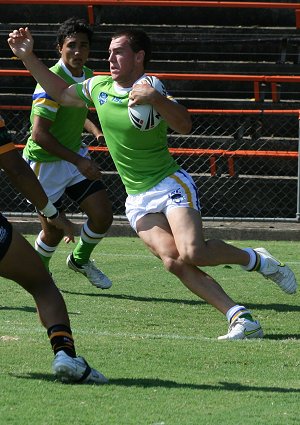 Balmain TIGERS v Canberra RAIDERS Rnd2 SG Ball Action (Photo's : OurFootyMedia) 
