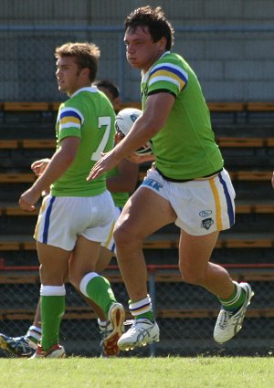 Balmain TIGERS v Canberra RAIDERS Rnd2 SG Ball Action (Photo's : OurFootyMedia) 