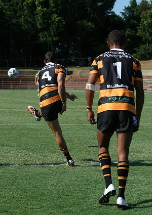 Balmain TIGERS v Canberra RAIDERS Rnd2 SG Ball Action (Photo's : OurFootyMedia) 