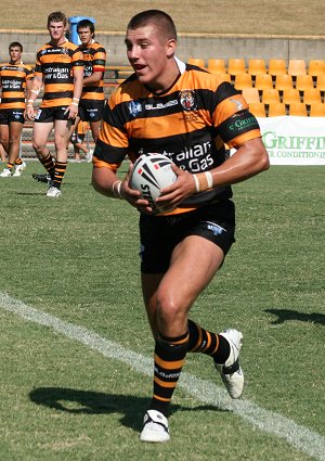 Balmain TIGERS v Canberra RAIDERS Rnd2 SG Ball Action (Photo's : OurFootyMedia) 