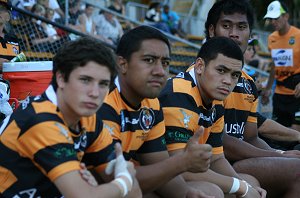Balmain TIGERS v Canberra RAIDERS Rnd2 SG Ball Action (Photo's : OurFootyMedia) 