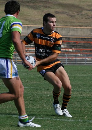 Balmain TIGERS v Canberra RAIDERS Rnd2 SG Ball Action (Photo's : OurFootyMedia) 