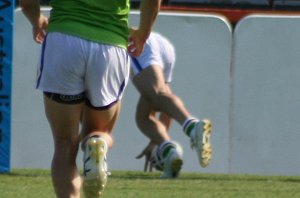 Balmain TIGERS v Canberra RAIDERS Rnd2 SG Ball Action (Photo's : OurFootyMedia) 