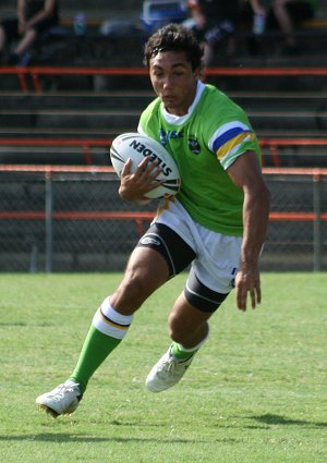 Balmain TIGERS v Canberra RAIDERS Rnd2 SG Ball Action (Photo's : OurFootyMedia) 