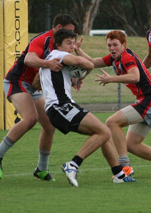 Western Suburbs MAGPIES v WA REDS SG Ball Rnd 3 ACTION (Photo's : OurFootyMedia) 