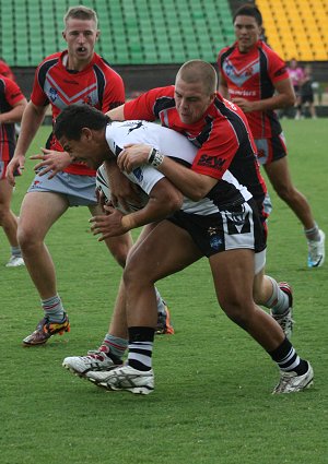 Western Suburbs MAGPIES v WA REDS SG Ball Rnd 3 ACTION (Photo's : OurFootyMedia) 
