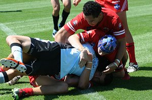 Cronulla SHARKS v Illawarra STEELERS Harold Matthew's Cup Rnd 4 Action (Photo's : OurFootyMedia) 