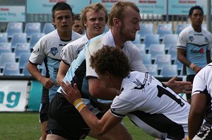 Cronulla SHARKS v Wests MAGPIES Harold Matthew's Cup Rnd 6 Action from Shark Park (Photo's : OurFootyMedia)