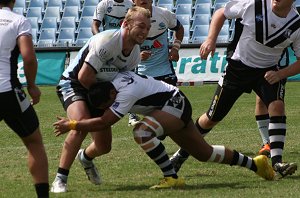 Cronulla SHARKS v Wests MAGPIES Harold Matthew's Cup Rnd 6 Action from Shark Park (Photo's : OurFootyMedia)