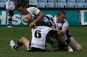 Cronulla SHARKS v Wests MAGPIES Harold Matthew's Cup Rnd 6 Action from Shark Park (Photo's : OurFootyMedia)