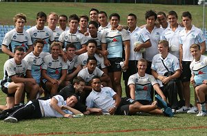 Cronulla SHARKS SG Ball Rnd 6 Team Photo (Photo : OurFootyMedia)