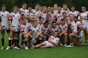 Manly SEAEAGLES 2011 Harold Matthew's Cup team afta the trial v Parra (Photo : OurFootyMedia)