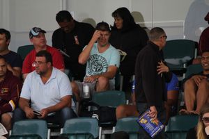 Tim White watches the Harold Matthews Cup - Qualifying Final - Parramatta Eels v Penrith PANTHERS action photo gallery (Photo's : OurFootyMedia) 